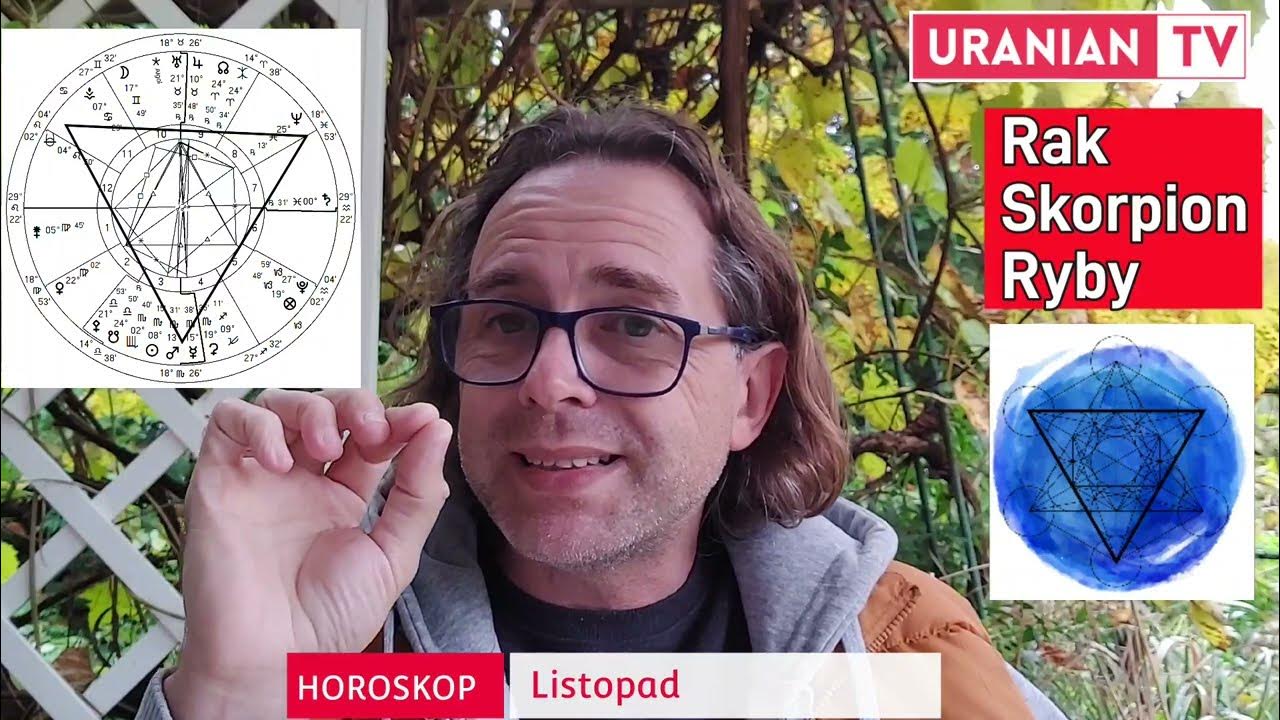 Horoskop astrologiczny na Listopad dla znaków żywiołu wody Rak, Skorpion, Ryby YouTube