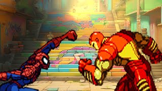 New Spider-Man VS Iron Man // MUGEN //