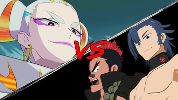 Kill La Kill - IF - Ragyo Kiryuin vs. Nudist Beach