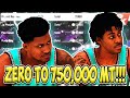 BOUNCE BACK FROM HAVING NO MT! - 0 TO 750,000 MT QUICK! - NBA 2K20 MyTeam - No Money Spent