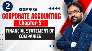 Statement of Profit and Loss | Financial Statement of company | Corporate Accounting Chapter-5
