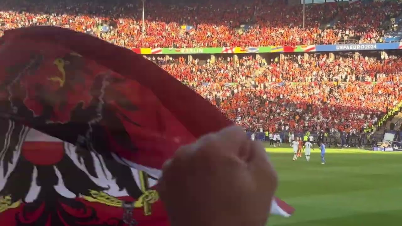 EURO 2024 – Austria against Netherlands – last minutes and I am from Austria