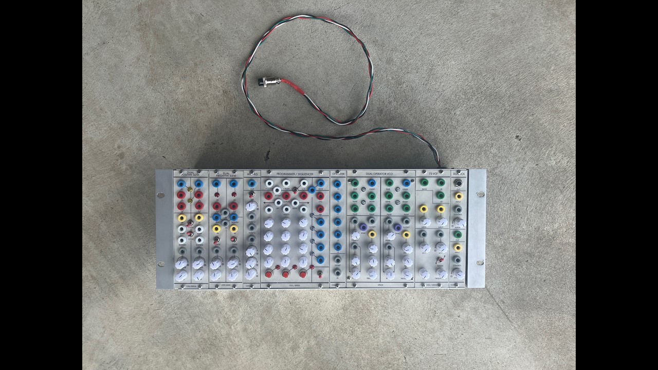 Watch OP boat: 4U/LW Serge style synth on YouTube Watch OP boat: 4U/LW Serge style synth on YouTube