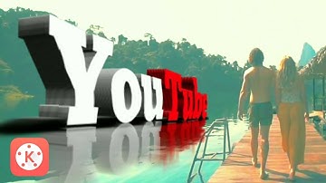 Motion Tracking Text Effect - KineMaster Tutorial || Technical Bibhash Pro