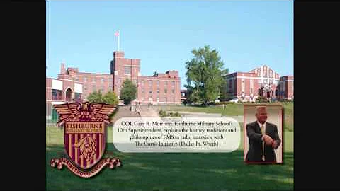Fishburne Superintendent Col Gary Morrison discuss...