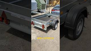 Kia Rio и легковой прицеп МЗСА 817700 Казань Чебоксары АРИВА 🔔 Установка фаркопа #мзса #прицеп