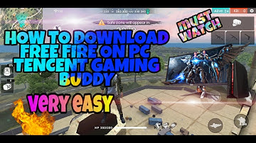 HOW TO DOWNLOAD FREE FIRE IN (PC OR LAPTOP) WITH TENCENT GAMING BUDDY