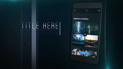 Mobile Application Promo | After Effects Product Promo - Envato elements