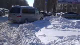 Одесские «Черемушки», прошло два дня после снегопада