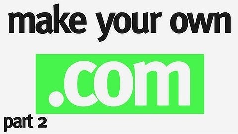 Make Your Own Domain Extension Part 2: Creating the Zone