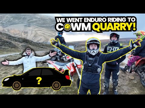 BBCC 2 | We Went Enduro Riding To Cowm Quarry | We Bought Another Subaru!!!
