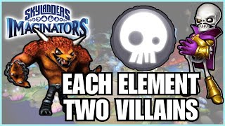 Reworking Each Of Skylanders Imaginators Elements To Have 2 Villains