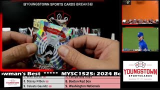INSANE Rookie SUPERFRACTOR 1/1 pull from 2024 Bpwman's Best Baseball