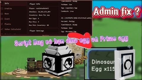 Cách hack grow A Garden Script bug Vô Hạn egg mới Auto Skip time siuu bá