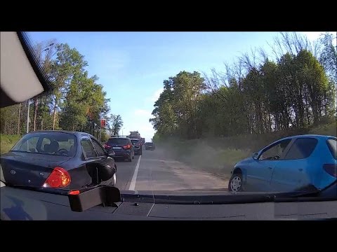 Новая подборка про обочечников Автомобильные Истории