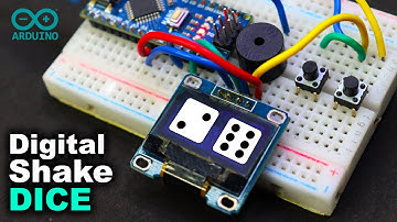 Arduino Shake DICE OLED Display