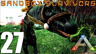 ARK: Survival Evolved - 100+ SOLO BRONTO KIBBLE TAME + SURPRISE! - S1EP27 Gameplay