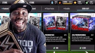 HOW TO GET MADDEN MOBILE 17 PACKS EARLY! Madden NFL 16 Mobile Gameplay screenshot 2