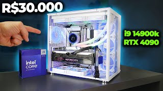 SUPER PC GAMER DE R$30.000 REAIS! (MONTAGEM E TESTES 2024)