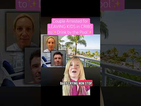 Couple arrested for leaving babies in hotel alone to drink #familyvacation #gonewrong  #florida