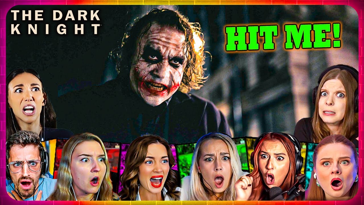 "HIT ME! (Batman vs Joker)" Reactions! The Dark Knight (2008) Movie Reaction *First Time Watching*