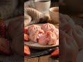 Inner Magic? 🍓 Strawberry Cream Dessert Momo ASMR #shorts #satisfying