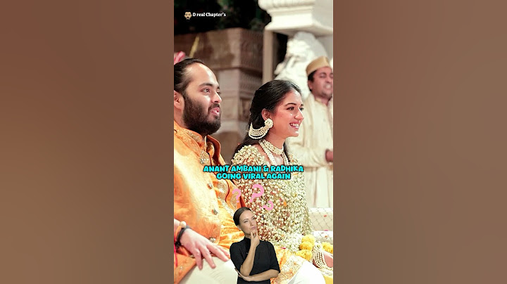 Anant Ambani & Radhika’s Video Going Viral Again #bollywood #wedding #anantambani #radhikamerchant