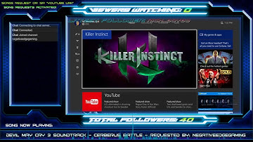 Got my stream layout to react to music playing