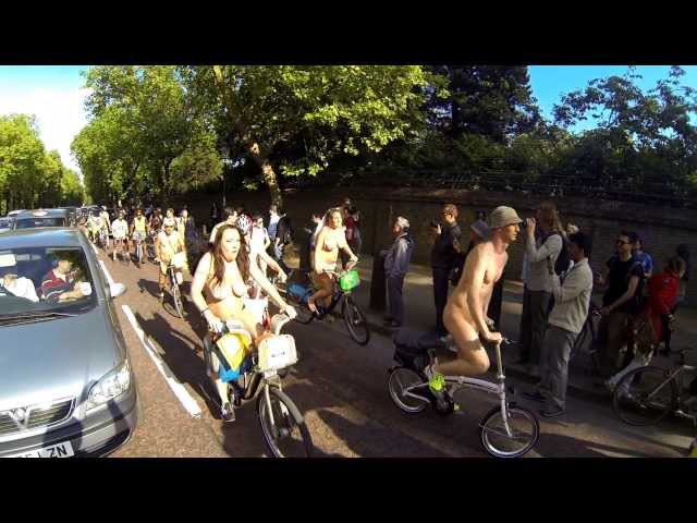 World Naked Bike Ride   London 2013 HD