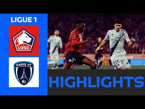 Lille Paris FC 4 2 Highlights Ligue 1 2025 26 Lille Paris FC