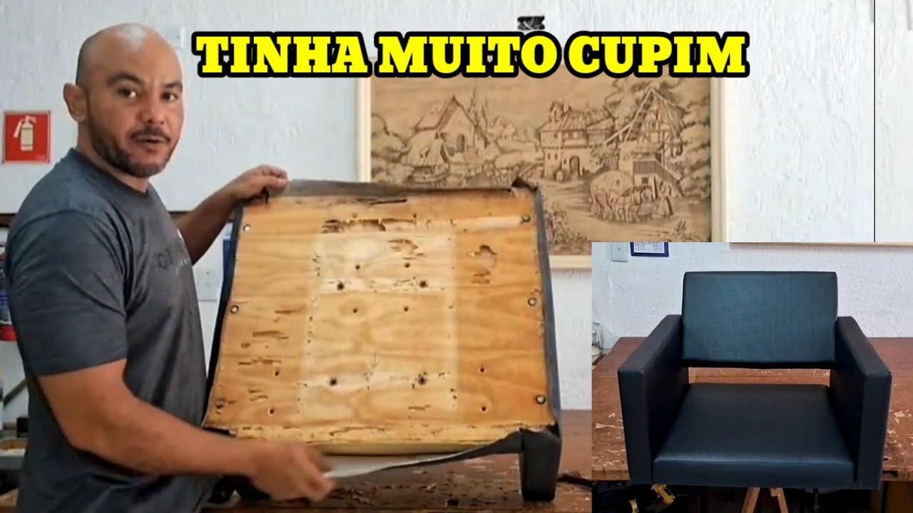 COMO CONSERTAR POLTRONA EM CASA 