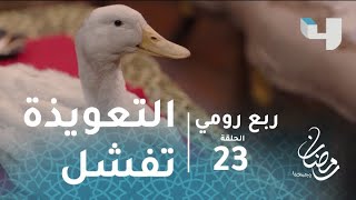 ربع رومي - الحلقة 23 - بيومي فؤاد يتحول من سلحفاة إلى بطة بسبب فشل التعويذة