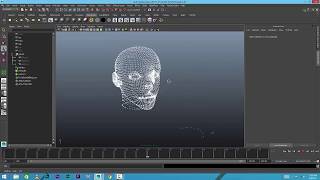How To Create Human Face With nParticles in Maya