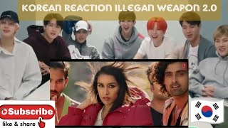 BTS reaction to Bollywood songs || MONSTAX reaction illegal weapon 2.0 ||