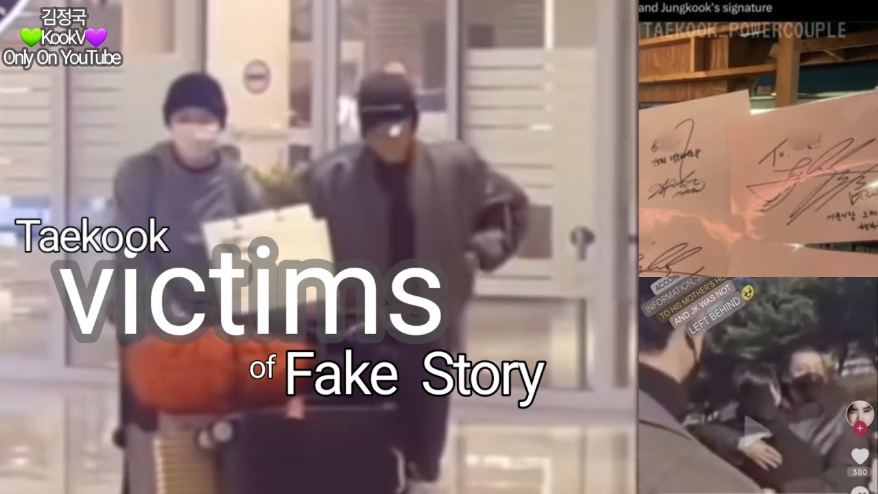 Taekook and other idols are their victims