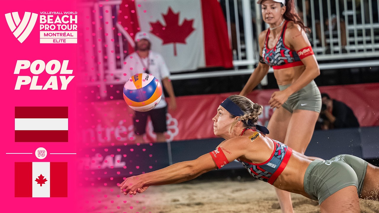 Tina/Anastasija vs. Bélanger/Monkhouse - Pool Play Highlights | Montréal 2026 #BeachProTour