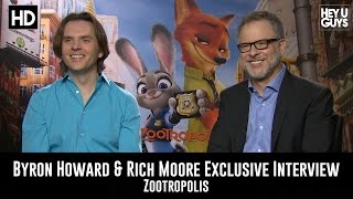 Directors Byron Howard Rich Moore Exclusive Interview - Zootropolis