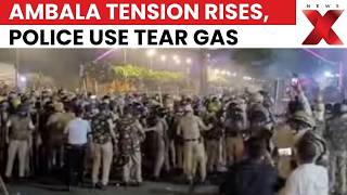 Ambala Tension: Sikh Protesters Block Amritsar-Delhi Highway, Tear Gas Fired | Latest News | NewsX screenshot 4