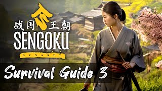 Sengoku Dynasty ️ Survival Guide 3 | Anfänger Tipps | Tutorial | Deutsch | German