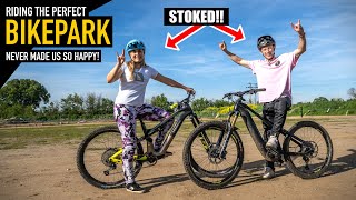 PERFECT BIKEPARK RIDING NEVER MADE US SO HAPPY!!