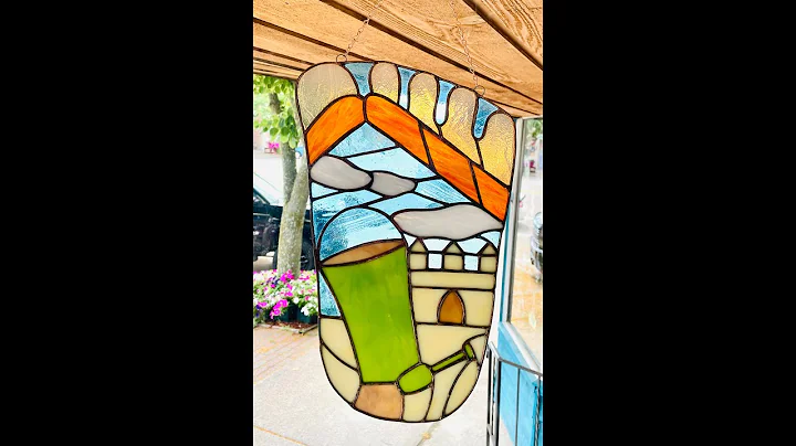 Stained Glass - Pattern: At the Beach   Topic: Wor...