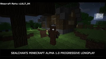 Minecraft Alpha v1.0 Longplay - E170 (R15) - Building the Platform Station at Alsea Part 2