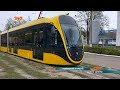 Новенький, високотехнологічний та майже безшумний трамвай вже курсує вулицями Дніпра