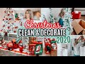 CHRISTMAS CLEAN & DECORATE WITH ME 2020 | CHRISTMAS DECORATING IDEAS & CLEANING MOTIVATION 2020