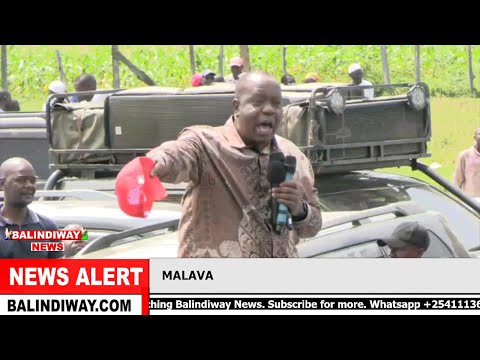 Matiangi Destroys Kasongo Badly In Malava As He Campaign For Seth Panyako