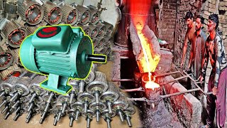 How To Electrical Motor Manufacturing Process in Factory || Amazing Production of Electric Motor  ||