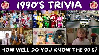 1990's TRIVIA QUIZ - 80 Questions About The 1990's. How Well Do You Know The Nineties? screenshot 3