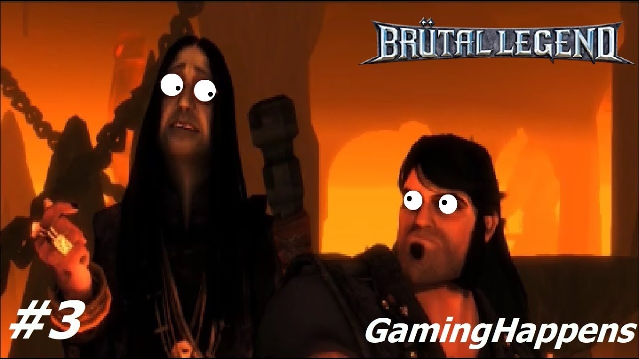 Let's Play Brutal Legend w/GamingHappens #3- Guardian Of Metal