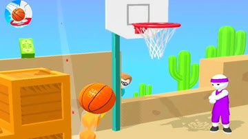 Bounce Dunk | All Levels Gameplay Android, iOS Reply Long Video Game Level 22-29