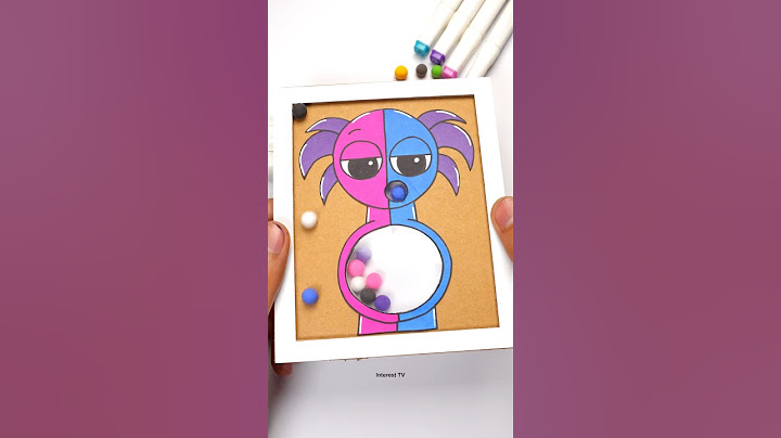 Sprunki OC SemiHemi Phase 4 DIY Cardboard Crafts Game Pinballs Challenge ❤️ #gamechallenge #diy
